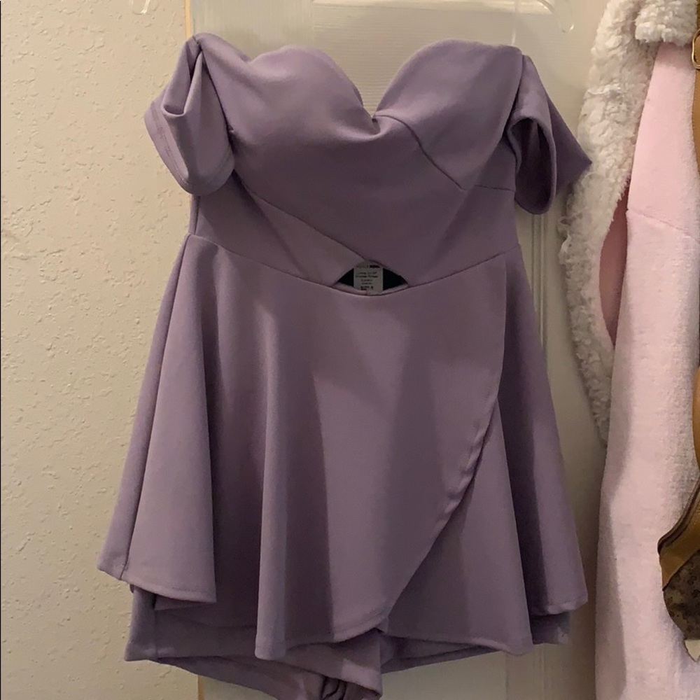 Fancy lilac romper